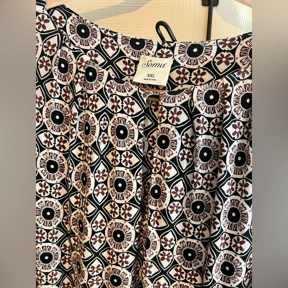 Soma Print Maxi Dress with Braided Belt - Picture 3 of 4